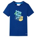 T-shirt para Criança Azul-escuro 128