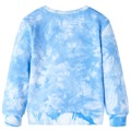 Sweatshirt para Criança Azul-suave 116