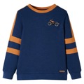 Sweatshirt para Criança C/ Design Motociclo Azul-índigo 104