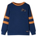Sweatshirt para Criança C/ Design Motociclo Azul-índigo 128