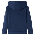 Sweatshirt para Criança com Capuz Azul-marinho Mesclado e Laranja 116
