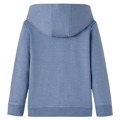 Sweatshirt para Criança com Capuz Azul Mesclado 116