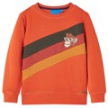 Sweatshirt para Criança Laranja 116
