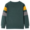 Sweatshirt para Criança Verde-escuro 104