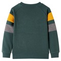 Sweatshirt para Criança Verde-escuro 116