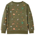 Sweatshirt para Criança Cor Caqui 104