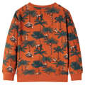 Sweatshirt para Criança Cor Ferrugem-claro 128