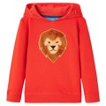 Sweatshirt para Criança com Capuz Vermelho 104