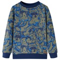 Sweatshirt para Criança C/ Estampa de Guaxinim Cor Caqui 128