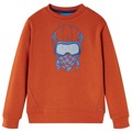 Sweatshirt para Criança Cor Ferrugem-claro 92