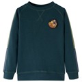 Sweatshirt para Criança Verde-musgo 128