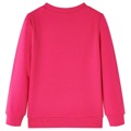 Sweatshirt para Criança com Estampa de Flores Rosa-brilhante 116