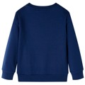 Sweatshirt para Criança C/ Design de Raposa Felpuda Azul-marinho 92