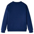 Sweatshirt para Criança C/ Estampa de Borboleta Azul-marinho 140