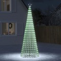 Iluminação P/ árvore de Natal Cone 688 Leds 300 cm Branco Frio