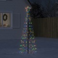 Iluminação P/ árvore de Natal C/ Estacas 220 LED 180cm Colorido