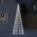 Iluminação árvore Natal em Mastro 550 Leds 300 cm Branco Quente