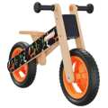 Bicicleta de Equilíbrio para Crianças com Estampa Laranja