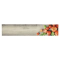 Tapete de Cozinha Lavável 60x300 cm Veludo Padrão Tomates