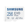 Cartão de Memória Micro Sd com Adaptador Samsung Evo Plus 256 GB