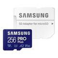 Cartão de Memória Micro Sd com Adaptador Samsung MB-MD256KAEU 256 GB Uhs-i 160 Mb/s