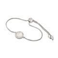 Bracelete Feminino 5489646 Metal Branco (6 cm)