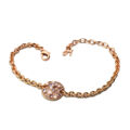 Bracelete Feminino 5489683 Cor de Rosa Metal (6 cm)