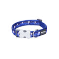 Coleira para Cães Red Dingo Style Lightning Azul Marinho 31-47 cm