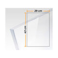 Placa Compossar Transparente 3 mm Metacrilato 29 X 43 cm