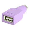 Adaptador PS/2 para USB Startech GC46FMKEY Violeta