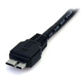 Cabo USB para Micro USB Startech USB3AUB50CMB Preto