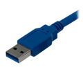 Cabo USB a para USB B Startech USB3SAB1M Azul