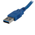 Cabo USB Startech USB3SEXT1M USB a Azul