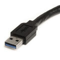 Cabo USB Startech USB3AAEXT3M USB a Preto