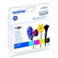 Tinteiro Brother Pack 4 Cores LC970VALBP