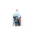 Sabonete de Mãos Líquido com Doseador Cartoon Captain America 500 Ml