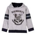 Polar com Capuz Criança Harry Potter Cinzento 10 Anos