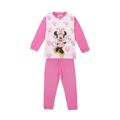 Pijama Infantil Minnie Mouse Cor de Rosa 36 Meses