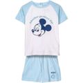 Pijama Infantil Mickey Mouse Azul Claro 3 Anos