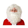 Peruca Pai Natal Branco Barba