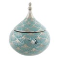 Tibor Dkd Home Decor Porcelana Turquesa Oriental (18 X 18 X 22 cm)