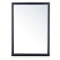 Espelho de Parede Madeira Preto 50 X 70 X 50 cm