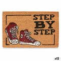 Tapete Step By Step Vermelho Natural (12 Unidades)