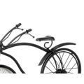 Tafelklok Bicicleta Preto Metal 36 X 22 X 7 cm (4 Unidades)