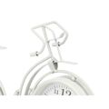 Tafelklok Bicicleta Branco Metal 33 X 22,5 X 4,2 cm (4 Unidades)
