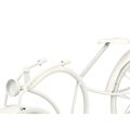Tafelklok Bicicleta Branco Metal 40 X 19,5 X 7 cm (4 Unidades)
