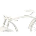 Tafelklok Bicicleta Branco Metal 38 X 20 X 4 cm (4 Unidades)