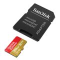 Memória USB Sandisk Extreme Azul Preto Vermelho 256 GB