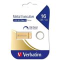 Pendrive Verbatim Metal Executive Dourado 16 GB
