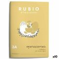 Caderno Quadriculado Rubio Nº 3A A5 Espanhol 20 Folhas (10 Unidades)